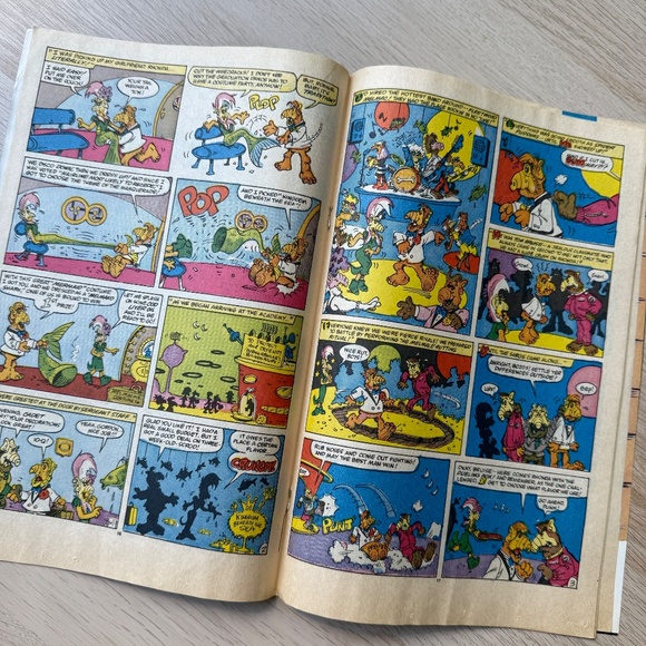 Vintage 1988 Marvel Comics #10 ALF Goes Back to School - Picture 3 of 6